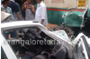 Car collides into KSRTC bus, driver died on spot